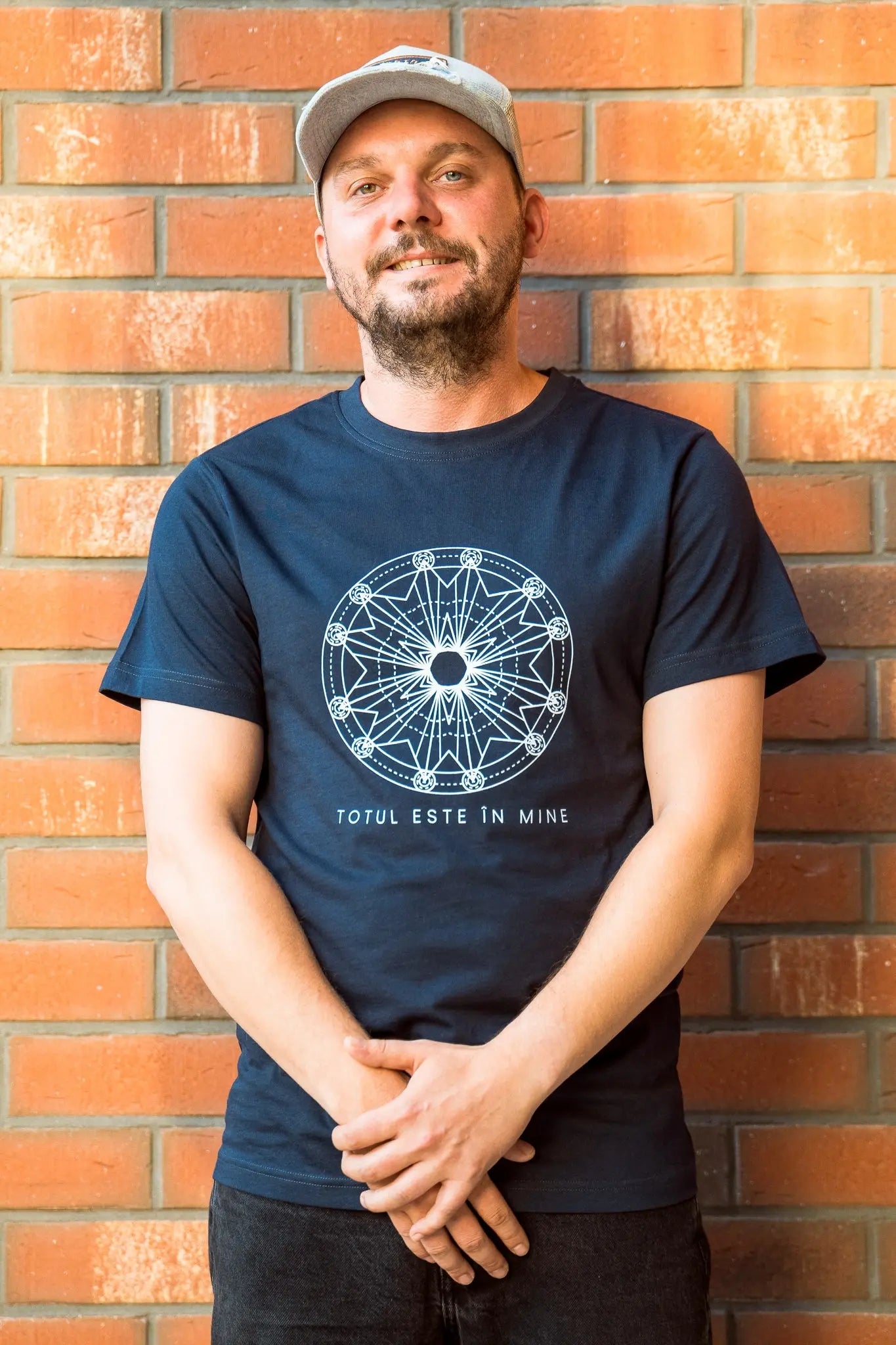 Totul este în mine - tricou S din bumbac 100% - colecția FIRESC Tricou unisex - slow fashion România