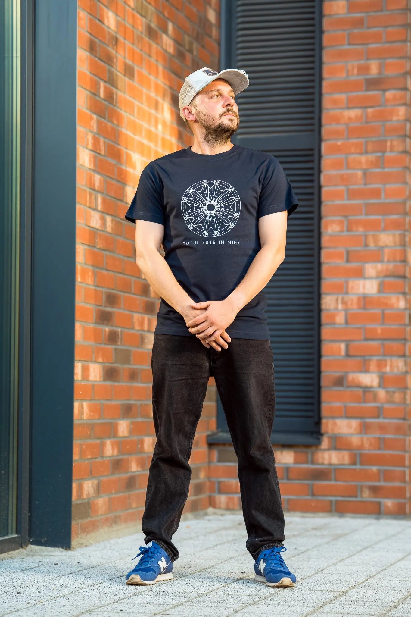 Totul este în mine - tricou S din bumbac 100% - colecția FIRESC Tricou unisex - slow fashion România