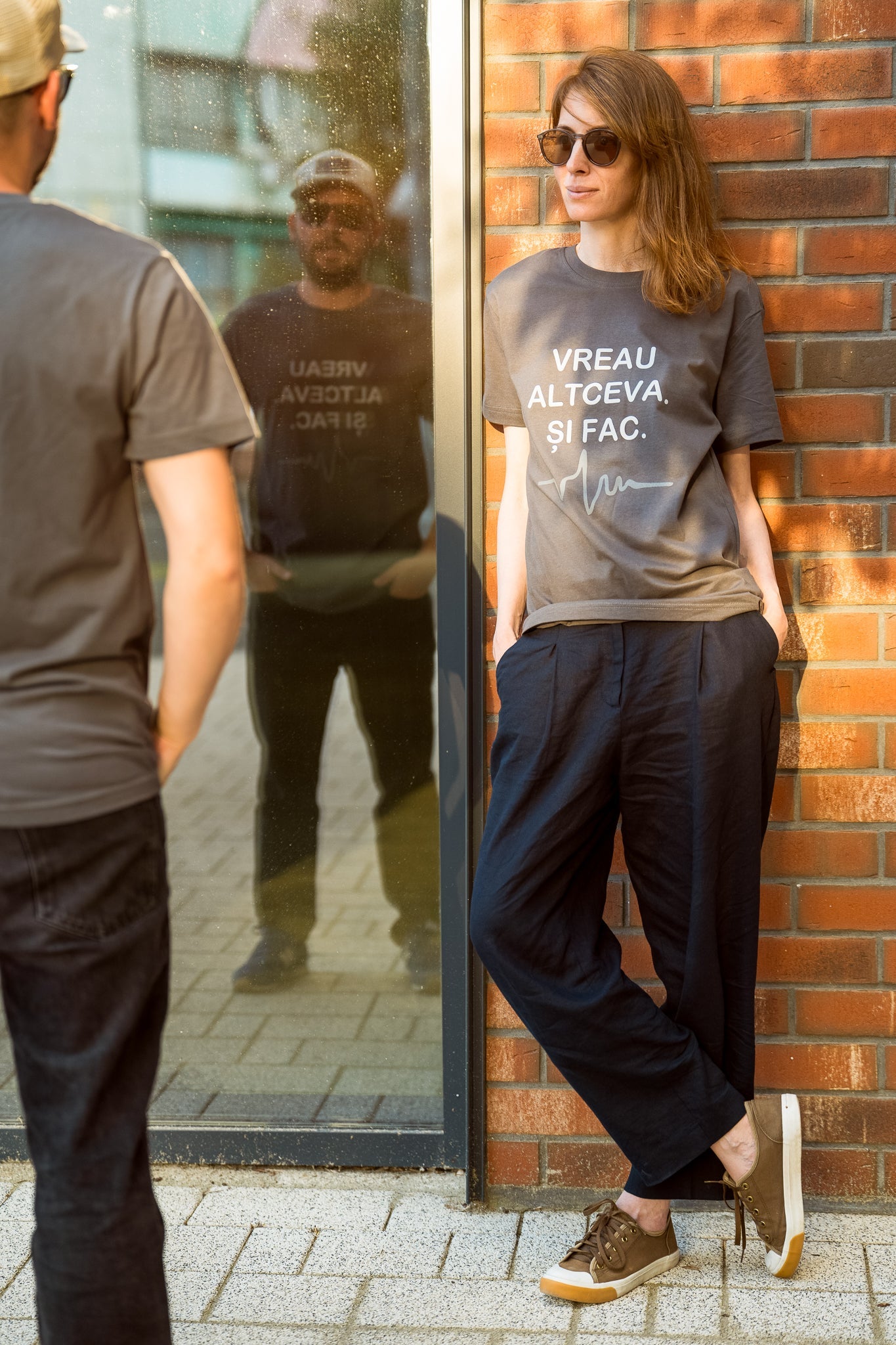 Vreau altceva. Și fac - tricou S din bumbac 100% - colecția FIRESC Tricou unisex - slow fashion România