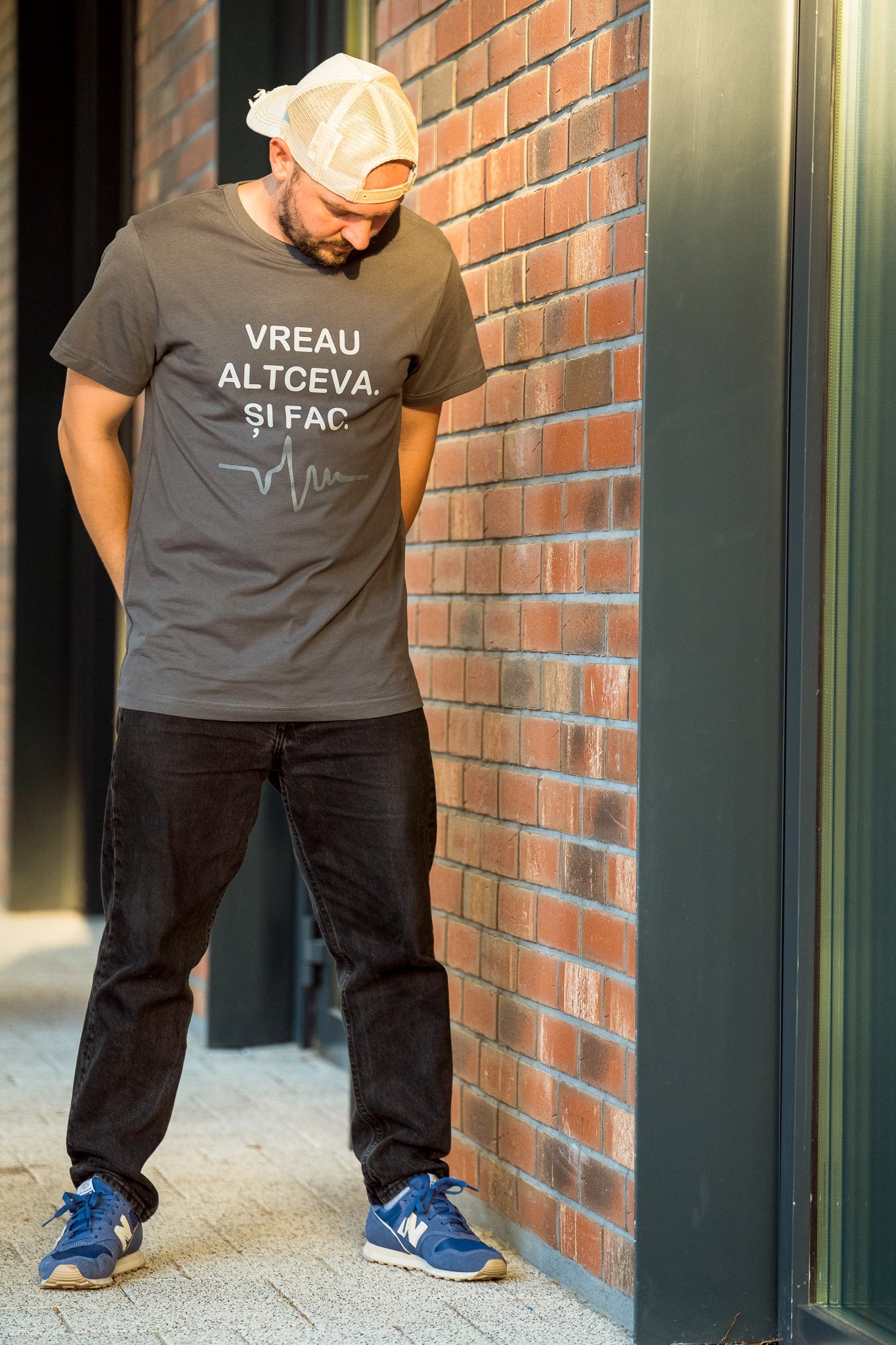 Vreau altceva. Și fac - tricou L din bumbac 100% - colecția FIRESC Tricou unisex - slow fashion România