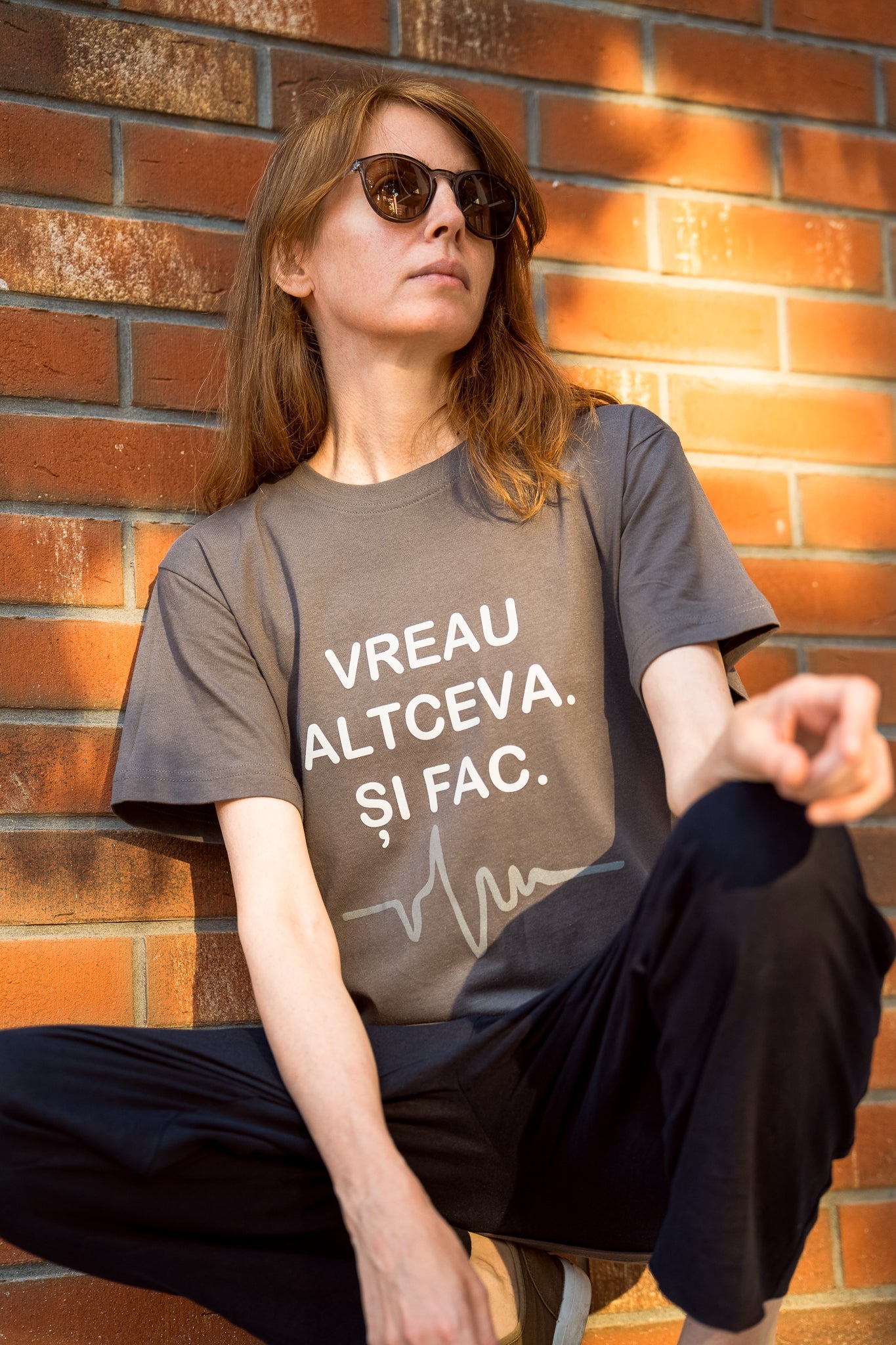 Vreau altceva. Și fac - tricou S din bumbac 100% - colecția FIRESC Tricou unisex - slow fashion România