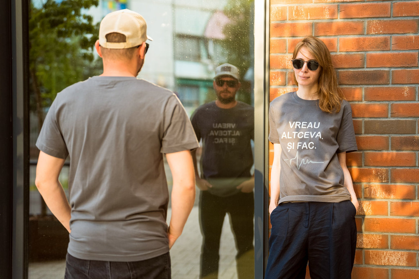Vreau altceva. Și fac - tricou S din bumbac 100% - colecția FIRESC Tricou unisex - slow fashion România