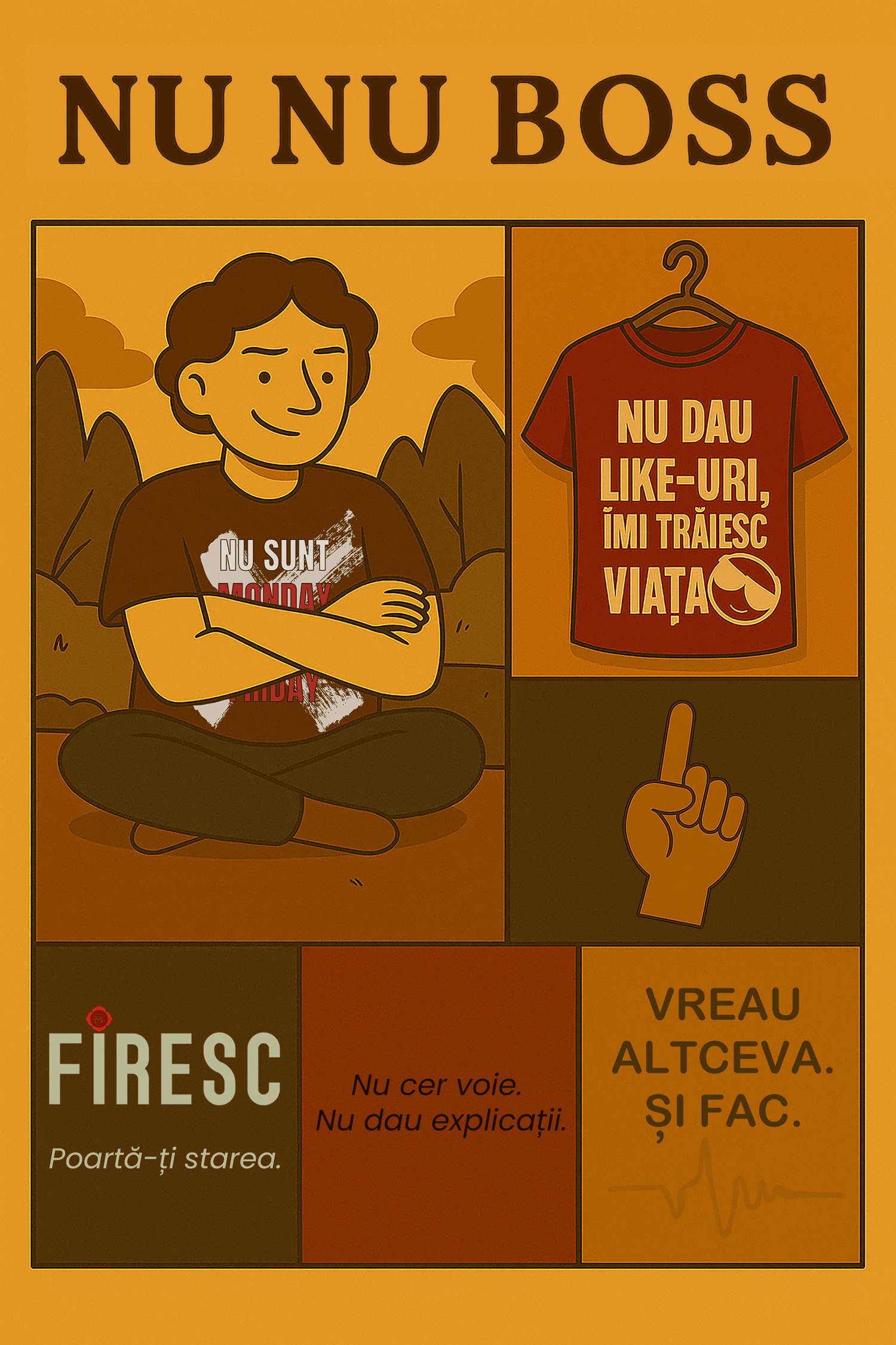 NU NU BOSS - FIRESC.romanesc