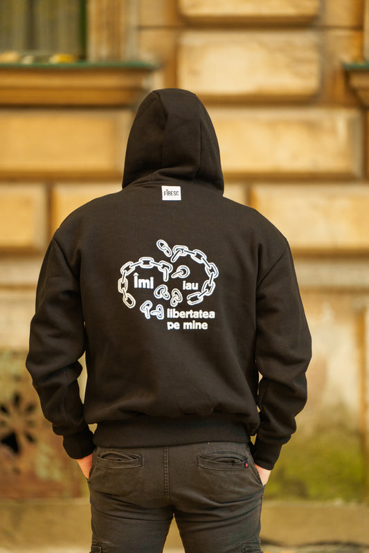 Hanorac HEAVYWEIGHT - Imi iau libertatea pe mine